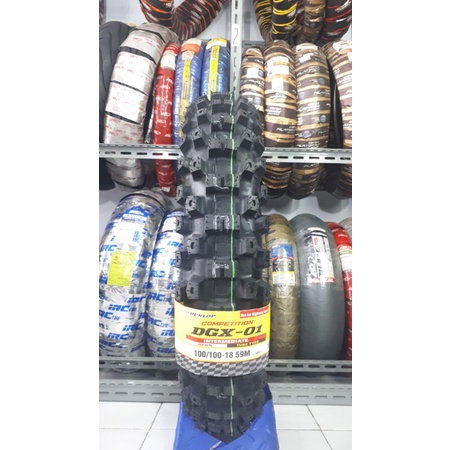 Ban DUNLOP DGX 01 100.100.18 Ring 18 Rear Ban Offroad Motor Cross Enduro Trail Trial Terabas dll