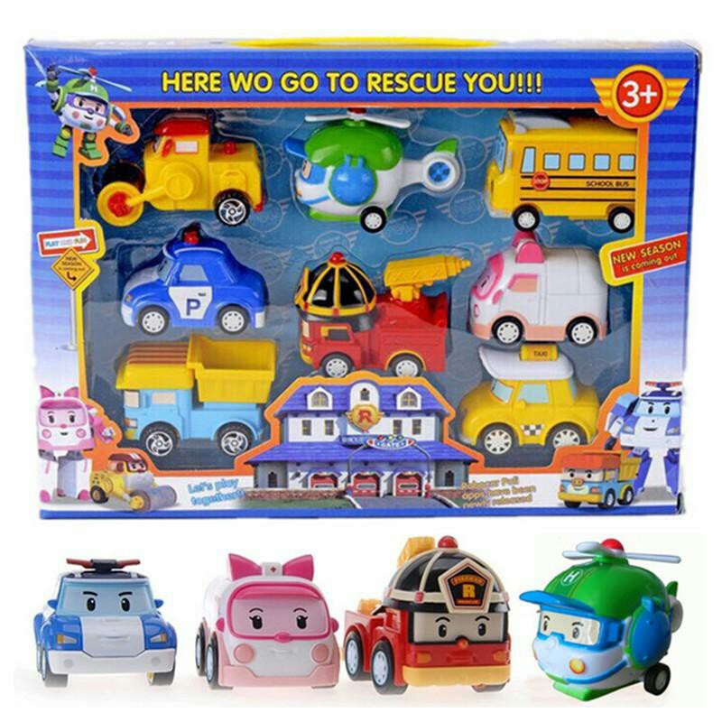 Robocar Poli isi 8 karakter