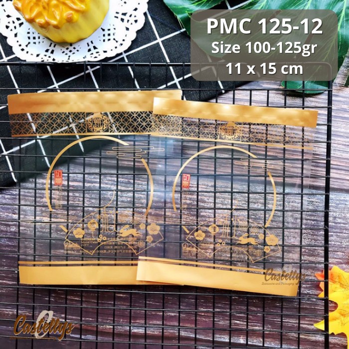 Plastik Mooncake 100gr - 125gr PMC 125-12 Kue Bulan Pia Mochi Snowskin