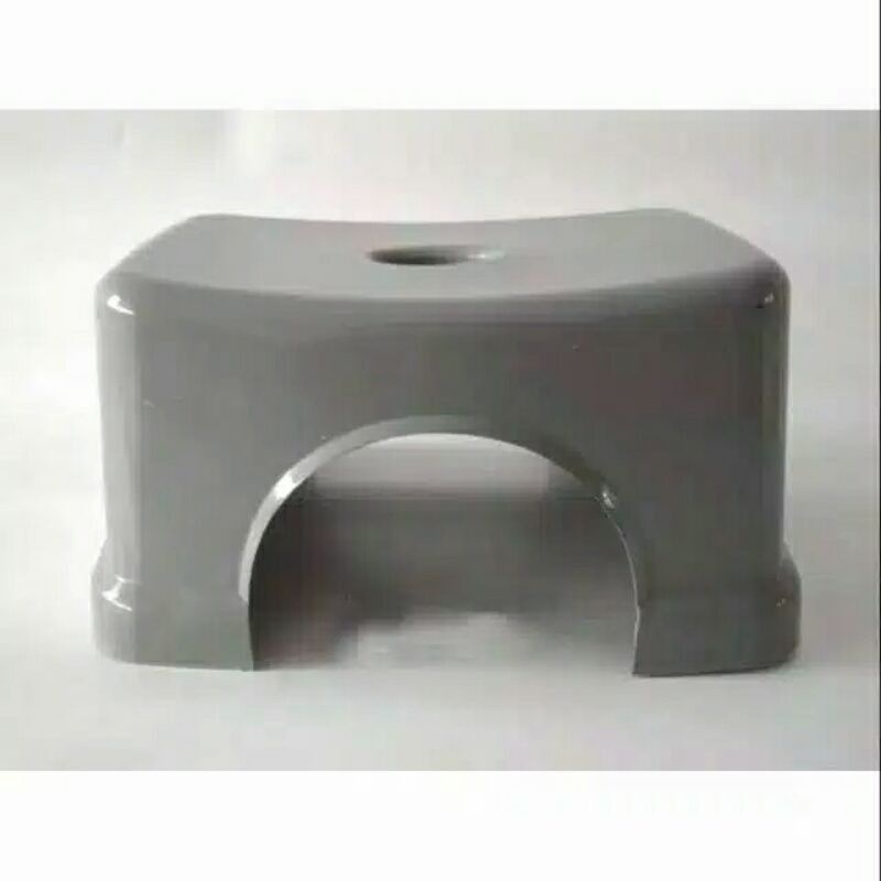 KURSI JONGKOK PENDEK WARNA ABU KURSI PENDEK KURSI DUDUK PLASTIK ABU KURSI CUCI BANGKU JONGKOK KURSI 