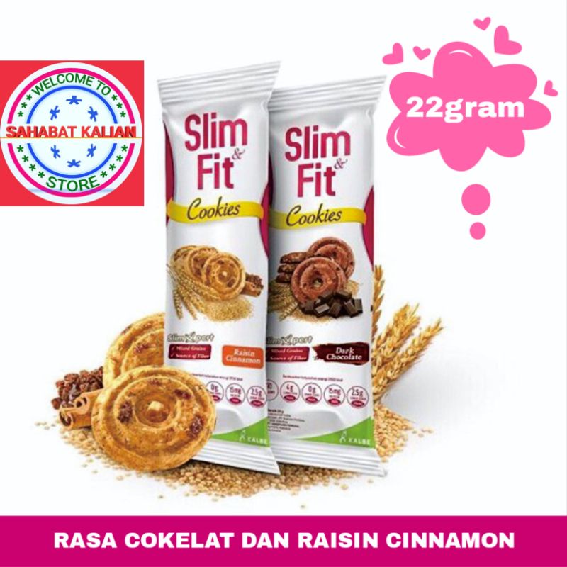 SLIM &amp; FIT COOKIES 10×22GRAM