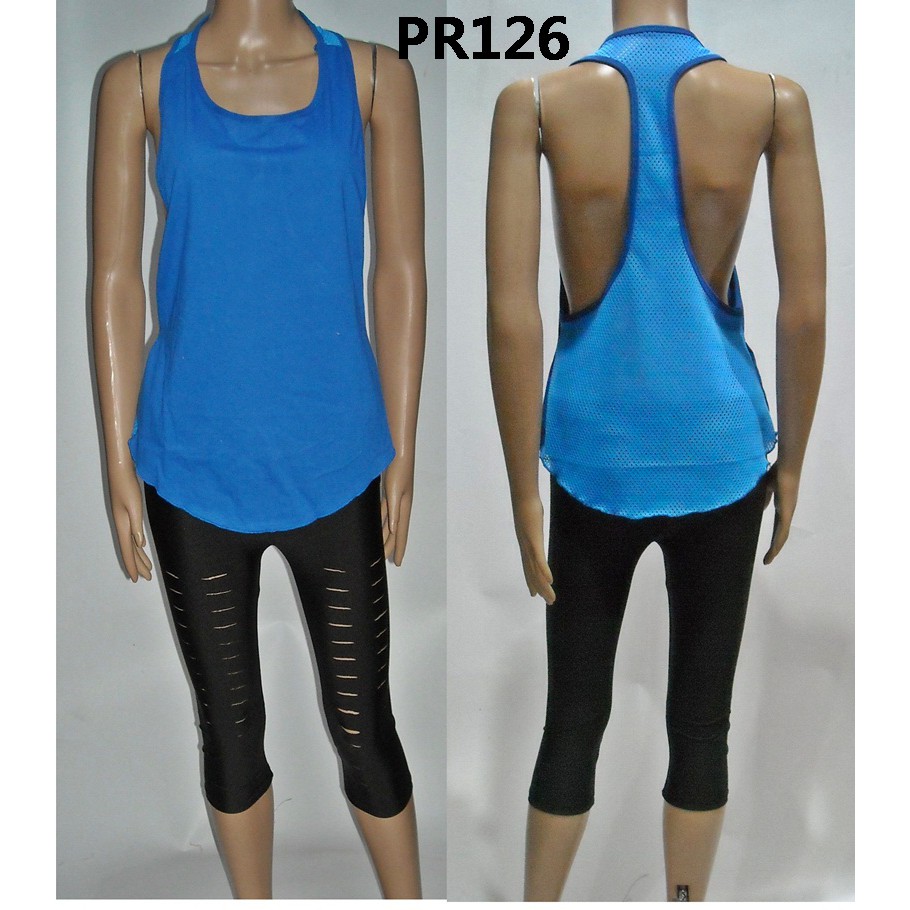 Stelan Baju Senam Zumba Yoga Dance Aerobik kode PR126