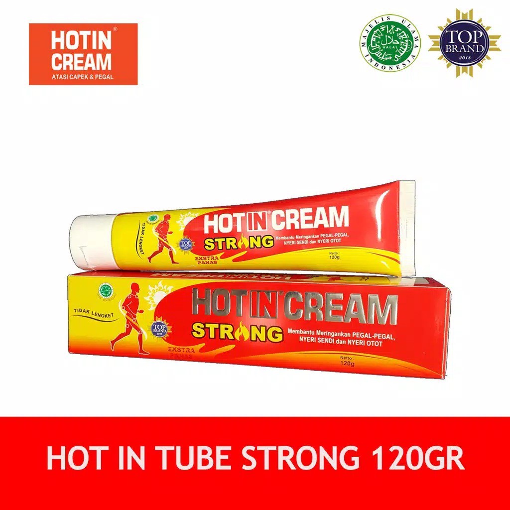 Hotin Hot in Cream Tube 120gr // 60gr ORIGINAL-BPOM