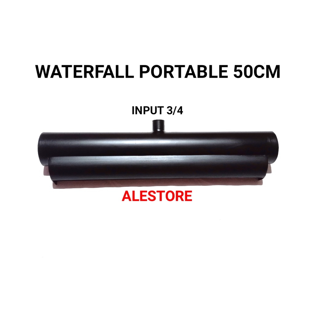 Waterfall portable kolam 3in koi 30cm 40cm 50cm