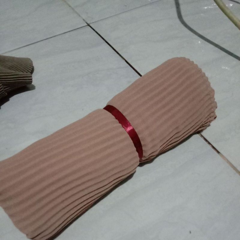 Pasmina plisket anak / Pashmina plisket lidi ceruty babydol uk Anak / PLEATED SHAWL-Coksu