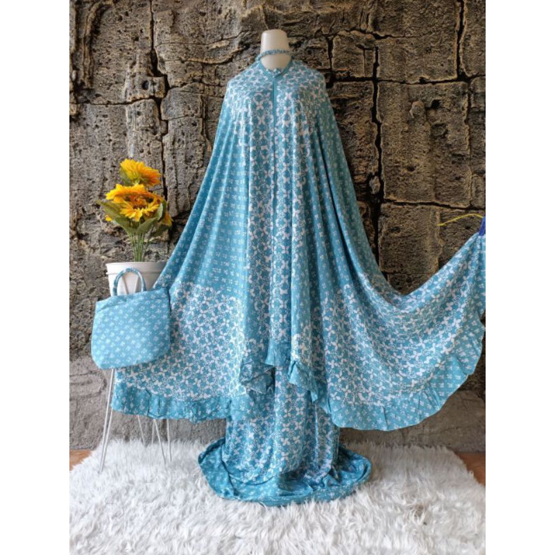 mukena batik pekalongan / mukena rayon