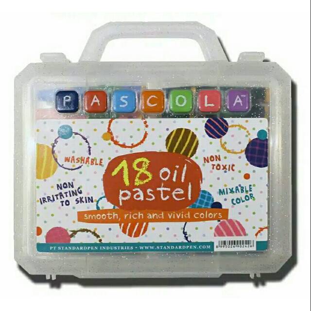 

Oil Pastel Pascola 18 warna