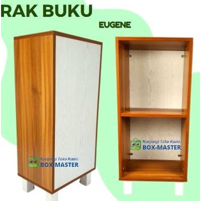 RAK BUKU MINIMALIS LEMARI BUKU LEMARI KAYU RAK BUKU DINDING RAK TAS GB456RXC5