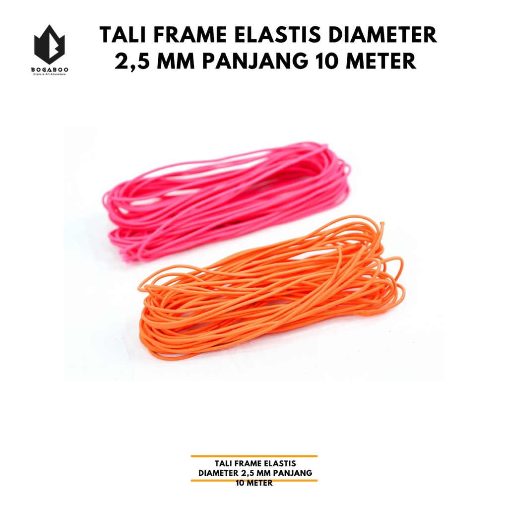 Tali Frame Elastis - Tali Karet Frame