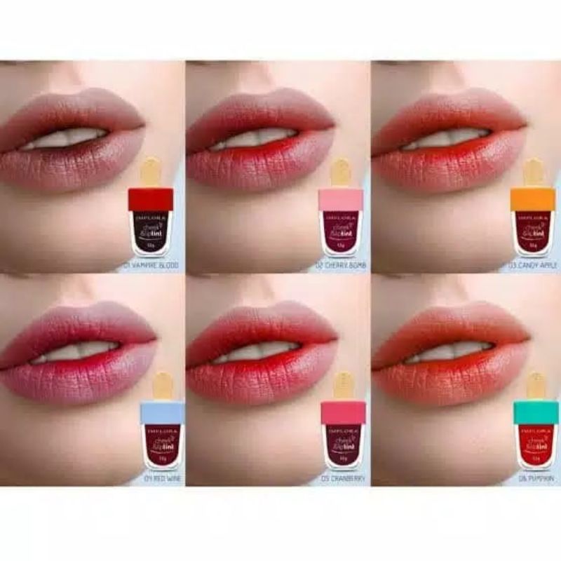 Medan Termurah BPOM Full colors Beautifull Liptint implora cheek liptint