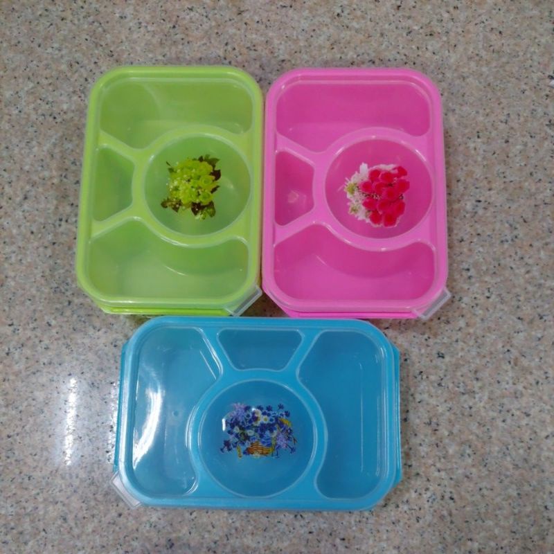 Tempat Makan Plastik DAVINA / Lunch Box DAVINA / Kotak Makan Catering