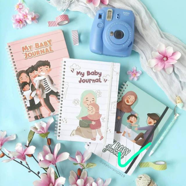 My Baby Journal (Planner for Parenting) Parenting Book Buku Album Perkembangan Anak Shopee