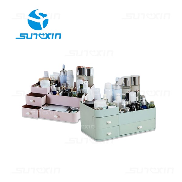 New Sunxin - Rak Kosmetik Multifungsi / Rak Kosmetik Susun / Rak Kosmetik 3 Laci