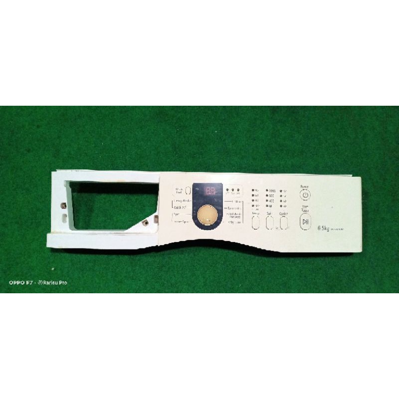 modul + front panel mesin cuci front loading Samsung WF8650NHW original copotan (bekas)