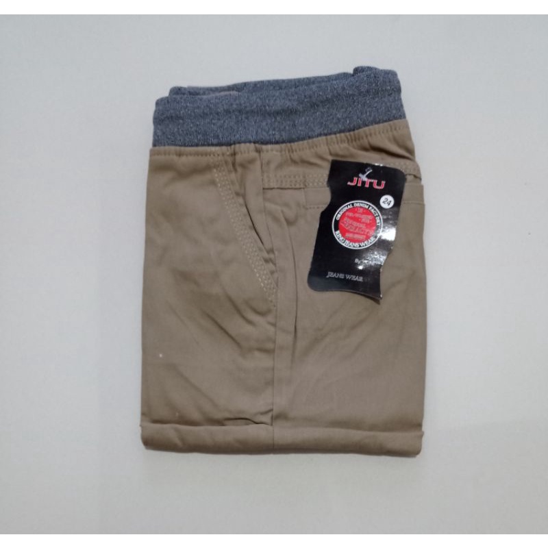 Celana Chino anak tanggung usia 9 -13 thn /cinos panjang laki laki bahan melar twiill stretch