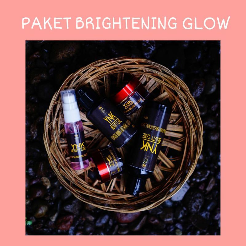 YNK FREE TAS BRIGHTENING SERIES PEMUTIH YNK BEAUTY CARE