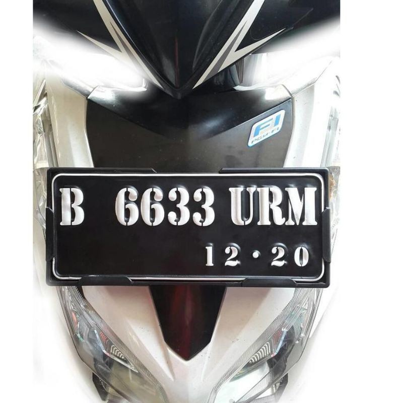 Cover plat Tatakan plat Dudukan plat nomor Motor Honda Original