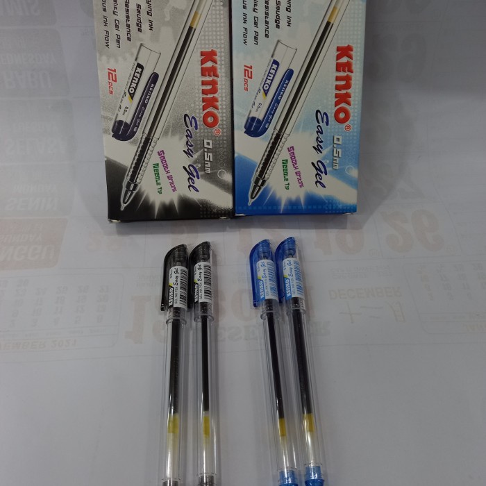 

Aman Pulpen Kenko Easy Gel 0.5 (12 Pcs) Sale!!!