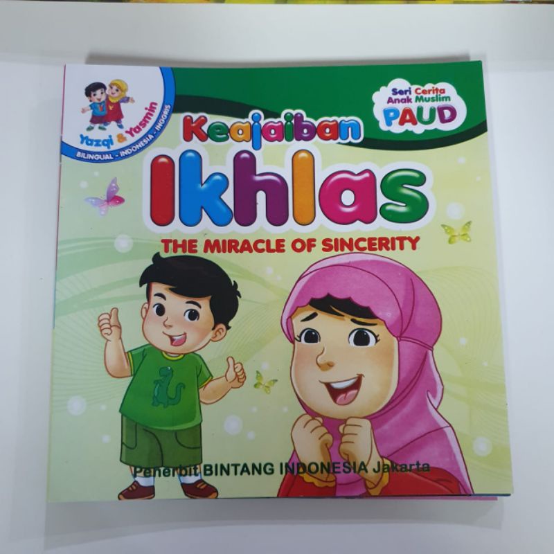 Buku cerita anak seri keajaiban (seri 2 bahasa)