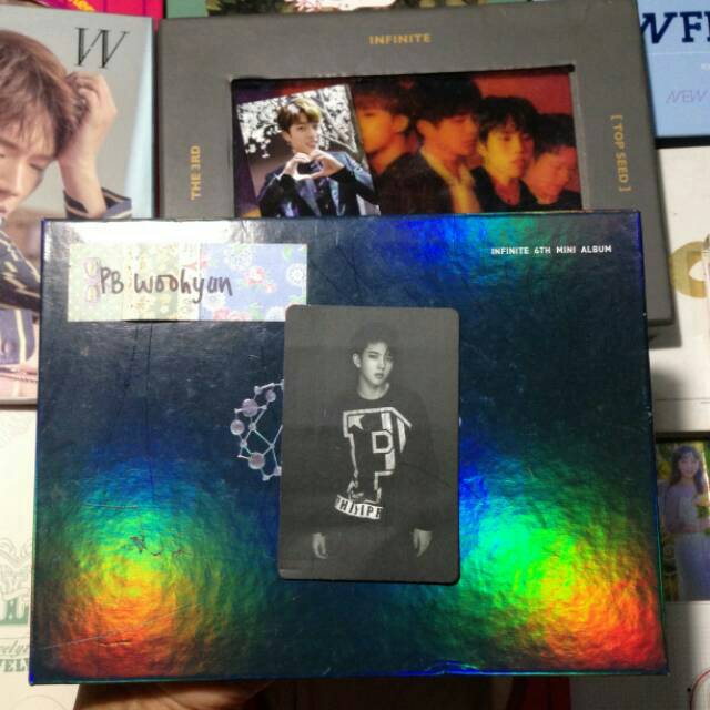 OFFICIAL INFINITE PHOTOCARD WOOHYUN, SUNGYEOL, SUNGJONG