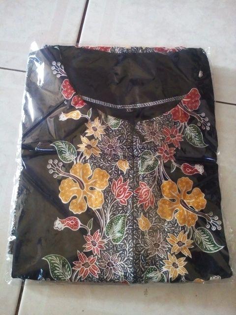 Tunik Batik Atasan Baju Wanita Bg 412