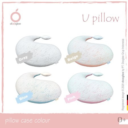 Dooglee U-Pillow Nursing Pillow U Pillow | Bantal Menyusui