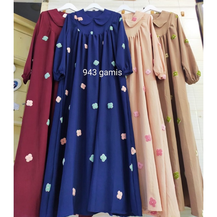 Gamis Pompom