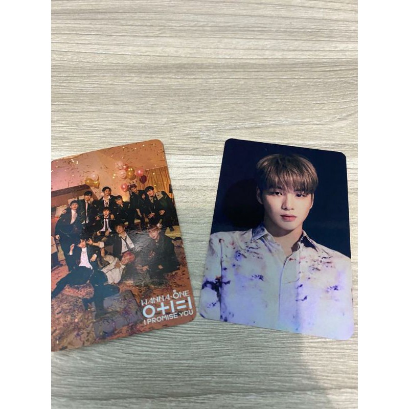 [OFFICIAL] PHOTOCARD KANG DANIEL & WANNA ONE