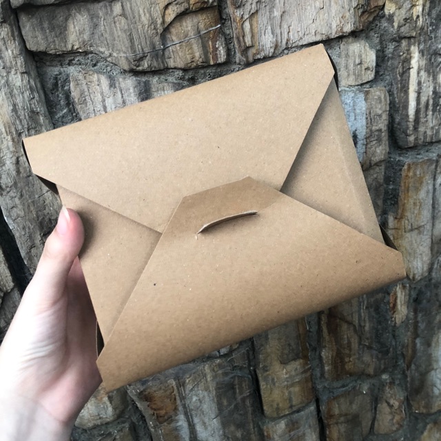 Paper Brown Kraft Eco Lunch Box