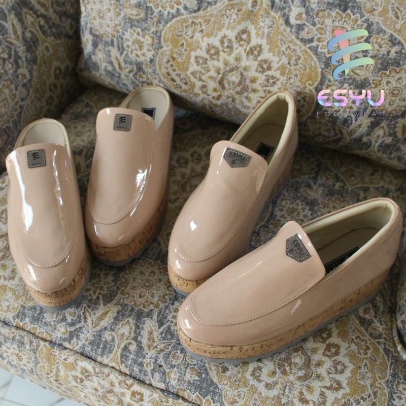 SEPATU Or SANDALS WEDGES JELLY SERIES - ESYU FOOTWEAR