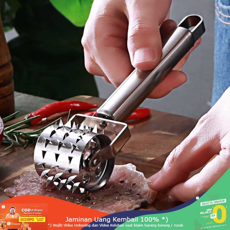 (BISA COD) RVOSTR Yangjiang Alat Penghalus Daging Steak Tenderizer Beef Hammer - SKP230