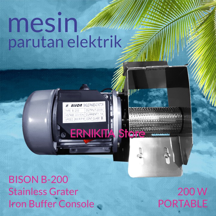 MESIN PARUTAN KELAPA PORTABLE ELECTRIC - Kaki Penyangga Besi