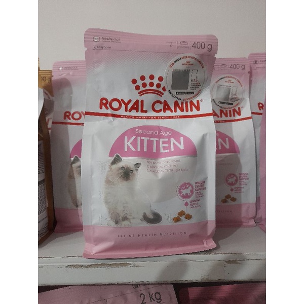 Royal Canin Kitten Secont Age 400g - Makanan Kucing Dry Food Royal Cainin