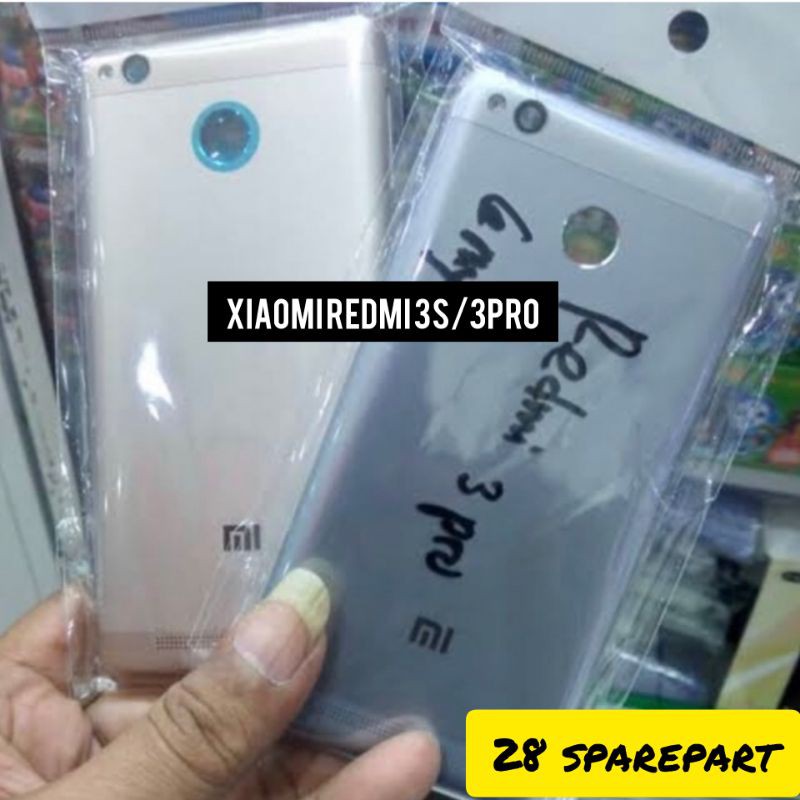 BACKDOR/TUTUP BELAKANG XIAOMI REDMI 3S/3PRO ORIGINAL