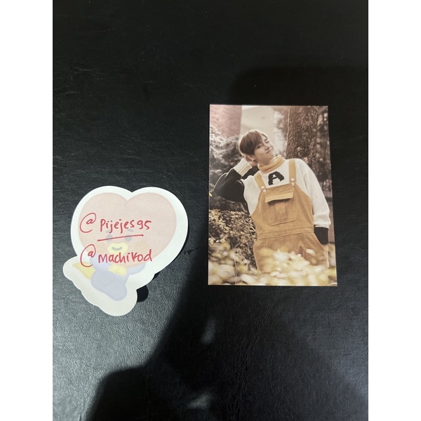 BTS V (Taehyung) PHOTOCARD 2nd MUSTER Zipcode 22920