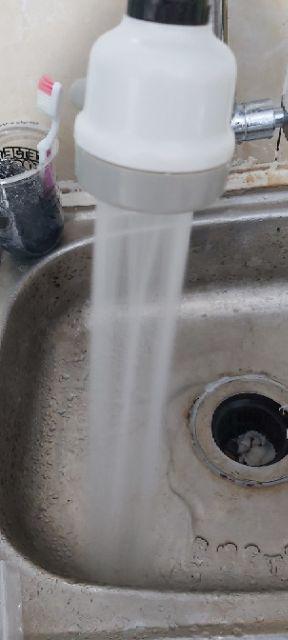 Sambungan Kran Wastafel Cuci Piring Shower 360 Derajat 3 Mode Spray