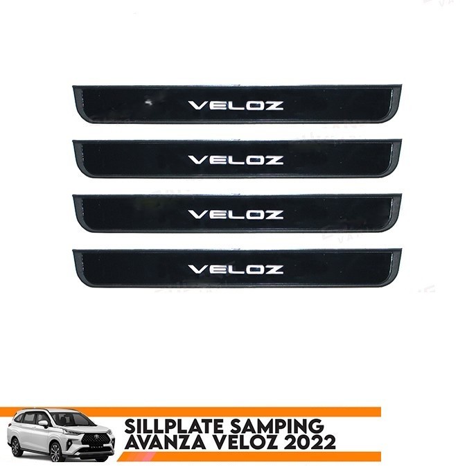 Sillplate Samping All New Avanza Veloz 2022 Black