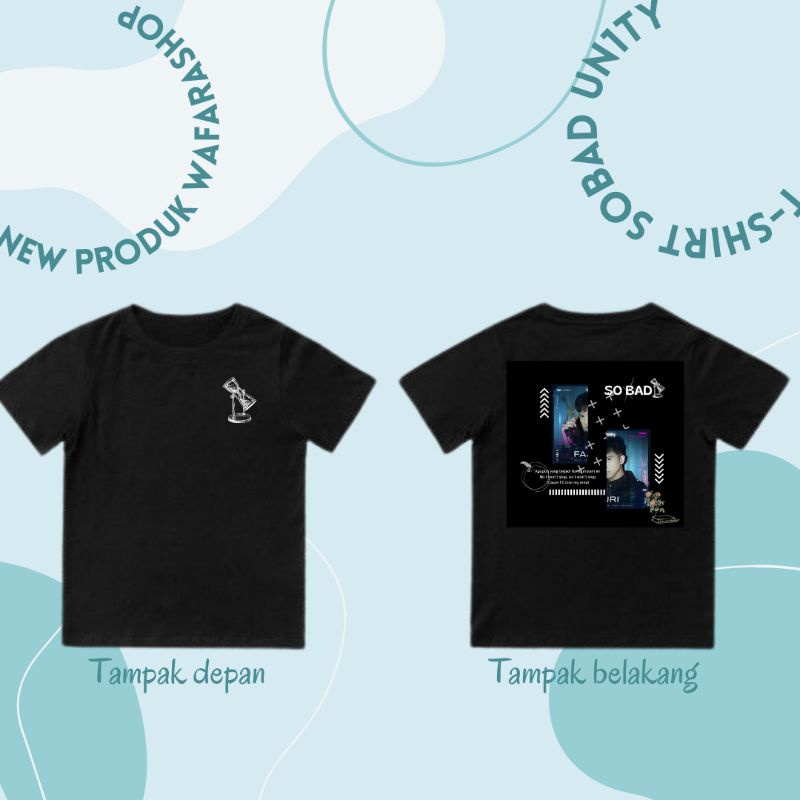 T-shirt so bad un1ty