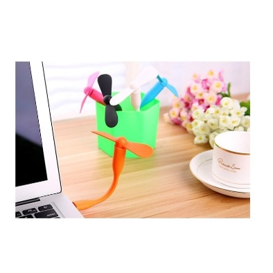 Kipas Mini USB Flexible Mini Fan Bamboo / Baling Baling