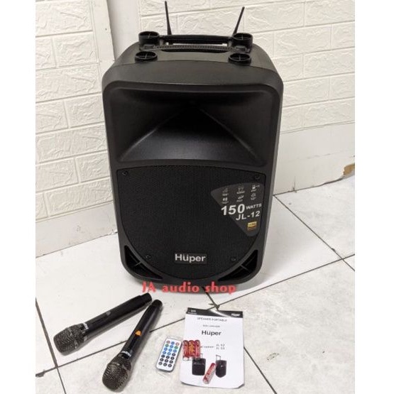Speaker Portable Meeting huper JL12 JL 12 || HUPER Wireless ORIGINAL