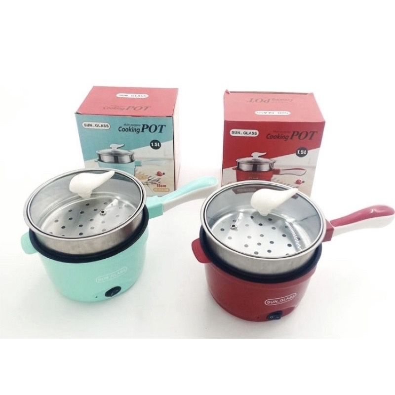 Panci Listrik Elegant 1.5 Liter / Electric Cooking Pot