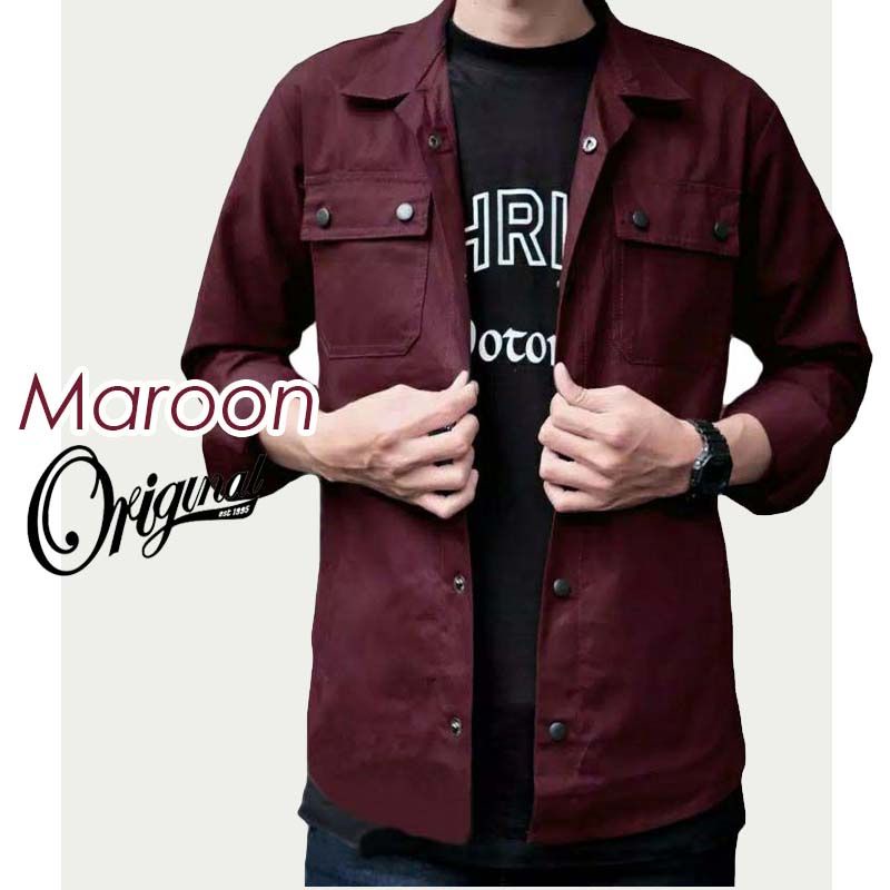 Jaket Semi Parka Canvas