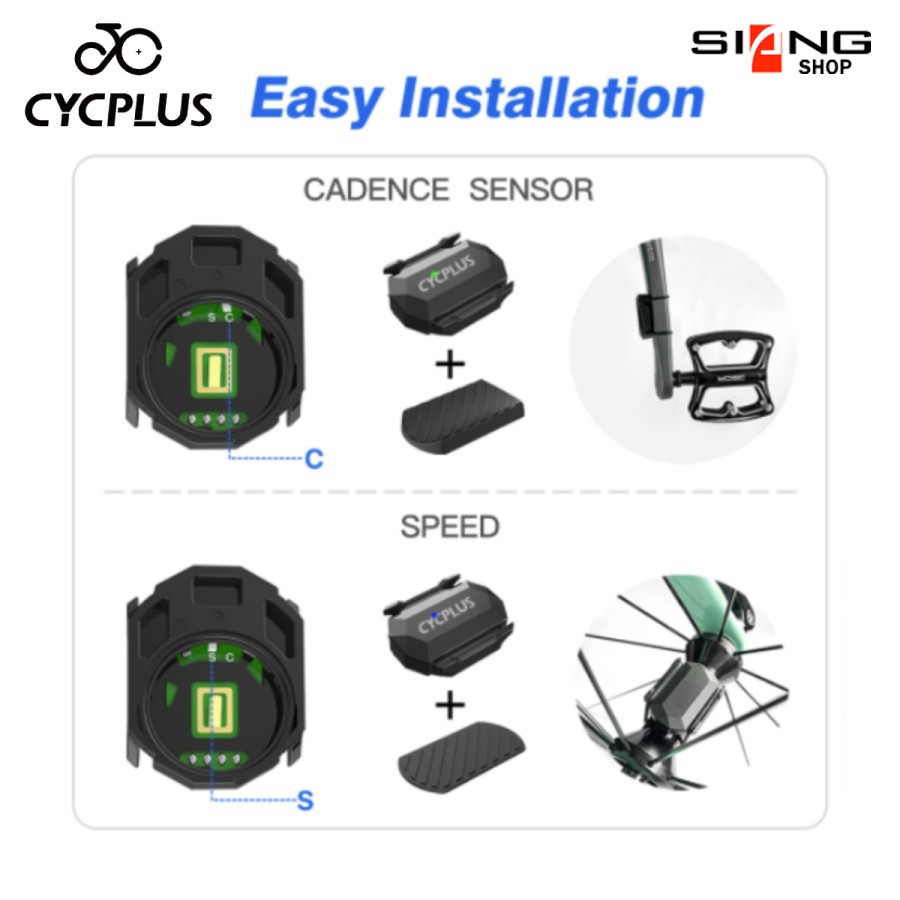 Paket XOSS G Plus dan CYCPLUS Armband + Cadence