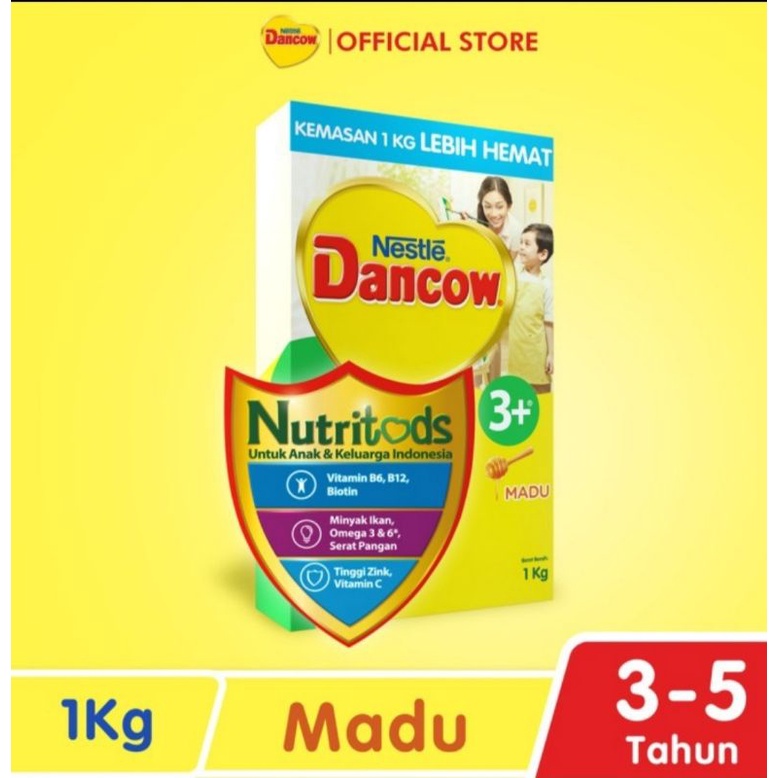 Susu Bayi Susu Balita Dancow 3+  Madu 1000gr