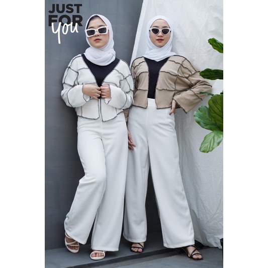 Outer Knitt Jean Wanita Murah | Outer Knitt Kualitas Terbaik Dengan Harga Termurah | Pakaian Murah W