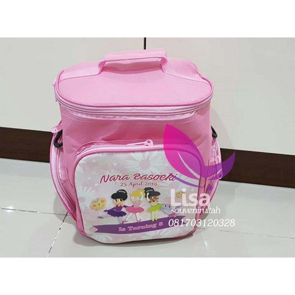 

Souvenir Ultah Goodiebag Lunchbag 3in1
