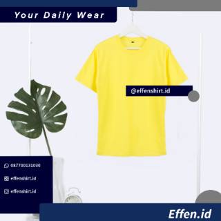  Kaos  Polos  Cotton Combed 30s Premium Original Shopee 