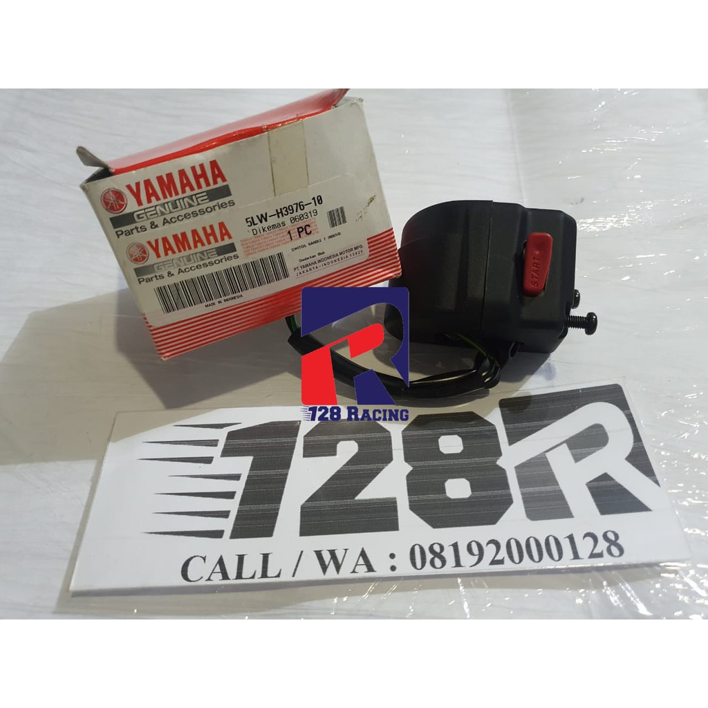 Saklar Holder Switch Handel Kanan Starter Nouvo Z Nouvo Lele Orisinil Yamaha 5LW-H3976-10