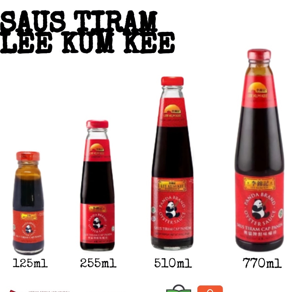 

SAUS TIRAM MERK LEE KUM KEE UKURAN 770gr - 510gr - 255gr - 145gr