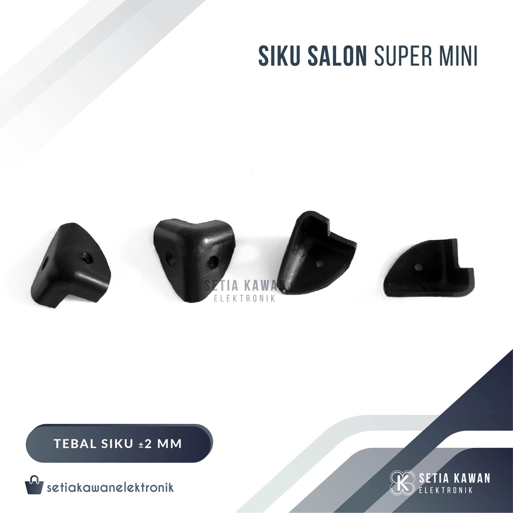 Siku Salon Speaker Super Mini Segitiga / Kaki Box Speaker Plastik